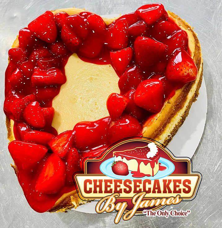 Heart Shape Whole Cheesecake